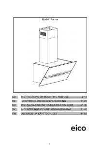 Handleiding Eico Parma 80 N Afzuigkap