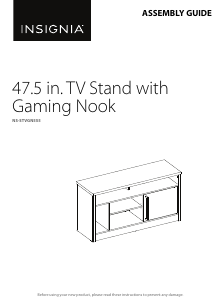 Handleiding Insignia NS-STVGN555 TV meubel