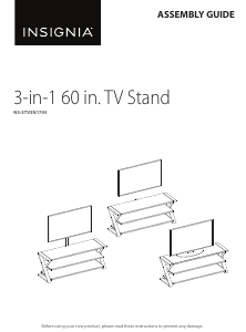 Handleiding Insignia NS-STV3N1705 TV meubel