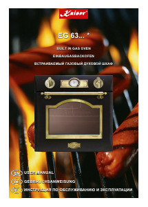 Bedienungsanleitung Kaiser EG 6345 ElfEm Backofen