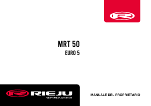 Manuale Rieju MRT 50 Scooter