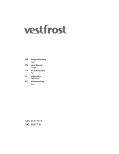 Handleiding Vestfrost VIC 105177 S Koelkast