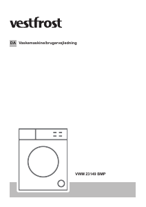 Brugsanvisning Vestfrost VWM 23149 BMP Vaskemaskine