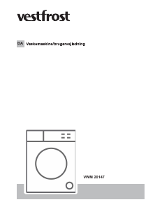 Brugsanvisning Vestfrost VWM 20147 Vaskemaskine