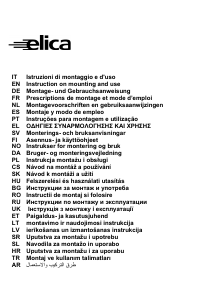Handleiding Elica Galaxy P 80 X/W Afzuigkap