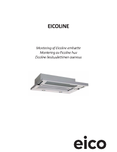 Käyttöohje Eico Eicoline N Liesituuletin