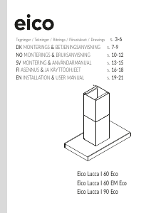 Handleiding Eico Lucca I 60 ECO Afzuigkap