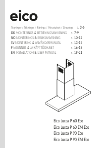 Handleiding Eico Lucca P 60 ECO Afzuigkap