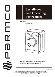 Handleiding Parmco PW-F8-W Wasmachine
