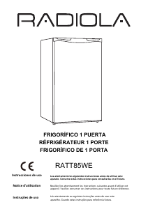 Manual de uso Radiola RATT85WE Refrigerador