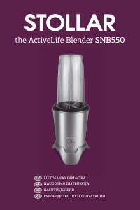 Rokasgrāmata Stollar SNB550 Blenderis