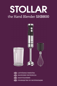 Rokasgrāmata Stollar SHB800 Rokas blenderis