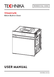 Handleiding Technika TPO6017APB Oven