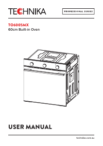 Handleiding Technika TO6005MX Oven