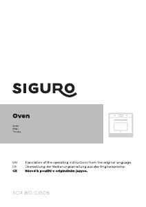 Handleiding Siguro BO-G35 Oven