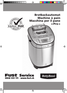 Mode d’emploi Betty Bossi Pro Machine à pain