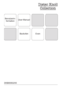 Handleiding Dieter Knoll DKB65902XK Oven