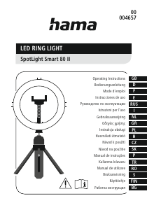 Bedienungsanleitung Hama 00004657 SpotLight Smart 80 II LED-Ring