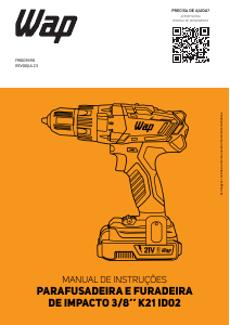 Manual WAP K21 ID02 Berbequim