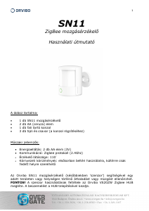 Használati útmutató Orvibo SN11 Mozgásérzékelő