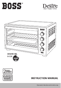 Handleiding Boss B528 Desire Oven