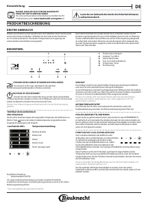 Handleiding Bauknecht BKGIS 20F22 Koel-vries combinatie