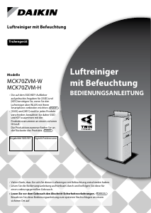 Bedienungsanleitung Daikin MCK70ZVM-H Luftreiniger