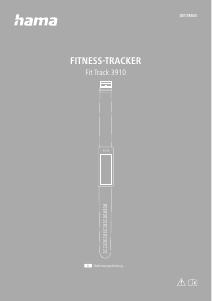 Bedienungsanleitung Hama 00178603 Fit Track 3910 Aktivitätstracker