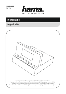 Bedienungsanleitung Hama 00054865 DR35 Uhrenradio
