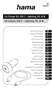 Handleiding Hama 00201611 Autolader