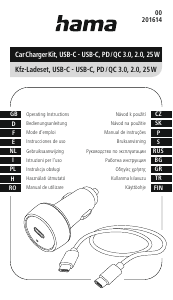 Handleiding Hama 00201614 Autolader