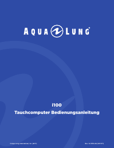 Bedienungsanleitung Aqua Lung i100 Tauchcomputer