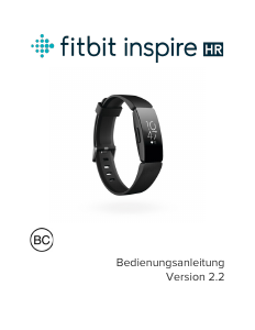 Bedienungsanleitung Fitbit Inspire HR Aktivitätstracker