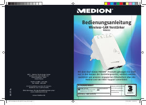 Bedienungsanleitung Medion MD 87070 Range extender