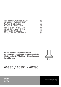 Handleiding Mican 60290 Afzuigkap