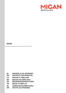 Handleiding Mican 80200 Magnetron