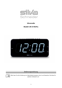 Bedienungsanleitung Silva UR-D 901PLL Uhrenradio