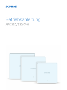 Bedienungsanleitung Sophos APX 530 Access point
