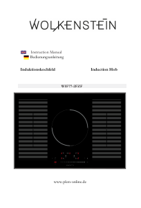 Handleiding Wolkenstein WIF77-2FZF Kookplaat