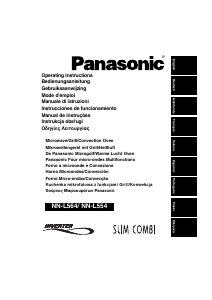 Manuale Panasonic NN-L554WBEPG Microonde