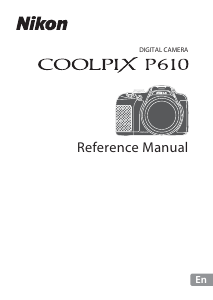 Manual Nikon Coolpix P610 Digital Camera