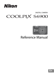 Manual Nikon Coolpix S6900 Digital Camera