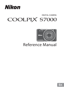 Manual Nikon Coolpix S7000 Digital Camera