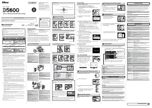 Handleiding Nikon D5600 Digitale camera