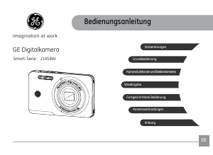 Bedienungsanleitung GE J1458W Digitalkamera