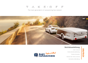 Bedienungsanleitung Easy Caravanning TakeOff Zeltanhänger