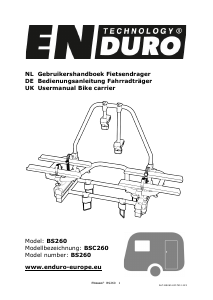 Handleiding Enduro BS260 Fietsendrager