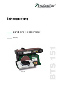 Bedienungsanleitung Holzstar BTS 151 Bandschleifer