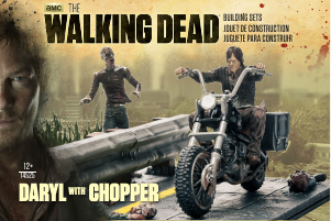 Manual McFarlane set 14525 The Walking Dead Daryl with chopper