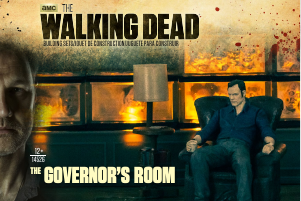 Manual McFarlane set 14526 The Walking Dead The governors room